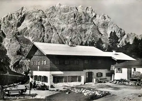 Germany Ramsau bei Berchtesgaden Wimbachgrieshutte