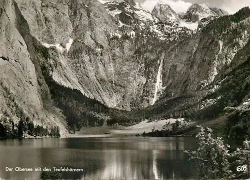 Germany Der Obersee mit den Teufelshornern