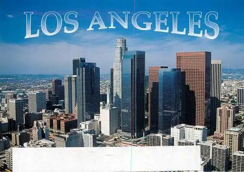 USA Los Angeles CA skyline cityscape