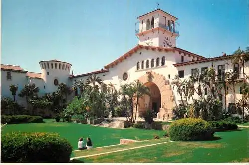 USA Santa Barbara CA Sunken Gardens