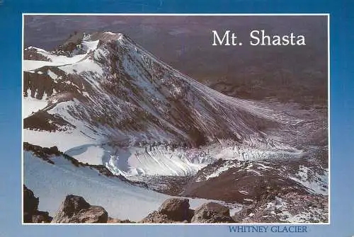 USA Mt Shasta Whitney Glacier