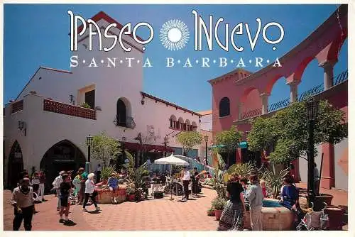 USA Santa Barbara CA Paseo Nuevo