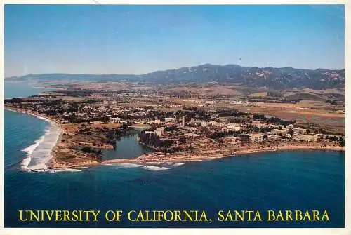USA Santa Barbara CA general view with the University