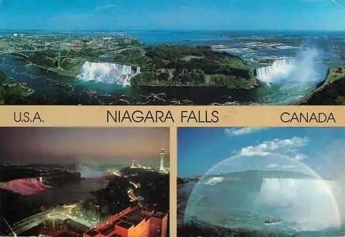 USA & Canada Niagara Falls multi view