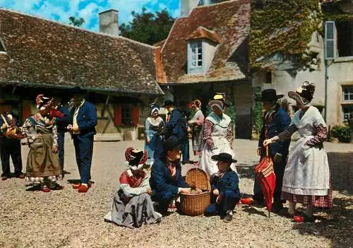 Folklore de France traditions costumes folklore Bourbonnais