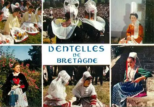 Folklore de France traditions costumes Dentelles de Bretagne