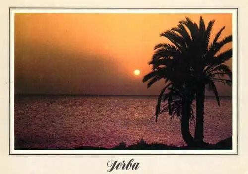 World sunset crepuscule coucher du soleil Sidi Yeti, Djerba