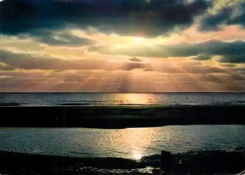 World sunset crepuscule coucher du soleil Germany Stimmung am Meer