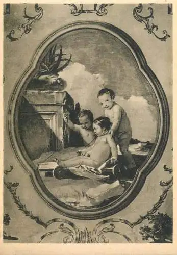 Italia Vicenza S. Sebastiano - Villa Valmarana la foresteria stanza dei Putti