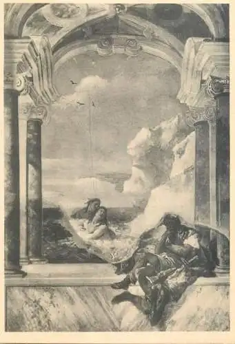 Italia Vicenza S. Sebastiano - Villa Valmarana episodi omerici Ulisse nell'isola di Oggia