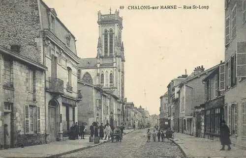 France Châlons-sur-Marne rue St-Loup