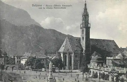 Italia Bolzano Piazza Vittorio Emanuele