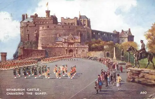 Scotland Edinburgh Castle Changing the Guard