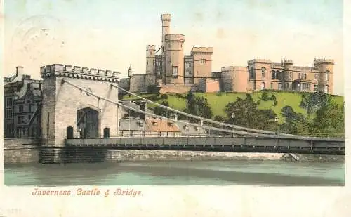 Scotland Inverness castle & bridge