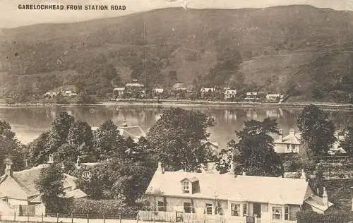 Scotland Garelochhead from station road