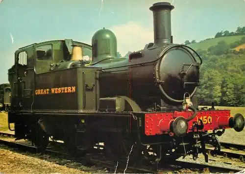 Great Western Railway  0-4-2 2T at Buckfastleigh Auto Tank 48XX Class