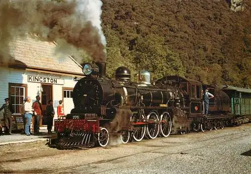 "Kingston Flyer" an Ab Class Steam Locomotive between Kingston & Fairlight (Queenstown District) New Zealand