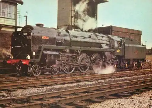 British Railway Britannia Class 4-6-2, 70015 Apollo locomotive engine