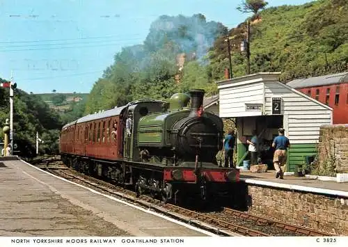 British Railways North Yorkshire Moors Railway train at Goathland Station