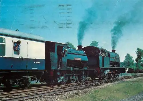 British Railways Great Central Railway double-headed equipment locomotives "Littleton" & "Robert Nelson"
