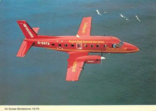 Air Ecosse Bandeirante 110 P2 Data Post Royal Mail Special Service