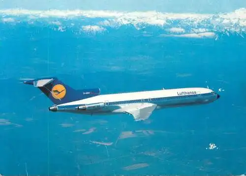 Lufthansa B727 Europa Jet airplane
