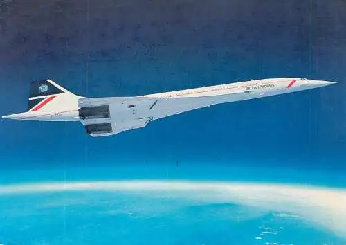 British Airways Concorde airplane