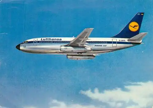 Lufthansa airplane Boeing 737 City Jet