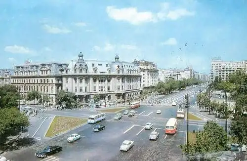 Romania Bcuresti vedere spre bd-ul N. Balcescu