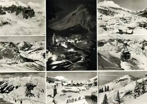 Austria Lech am Arlberg different aspects and views