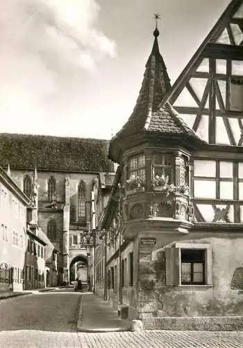 Germany Rothenburg ob der Tauber Feuerleinserker Feuerlein Oriel