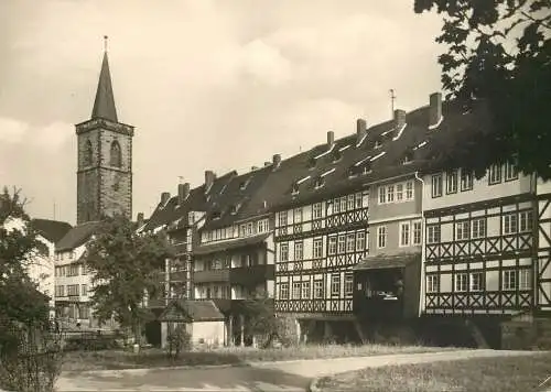 Germany Erfurt Kramerbrucke (Nordseite)