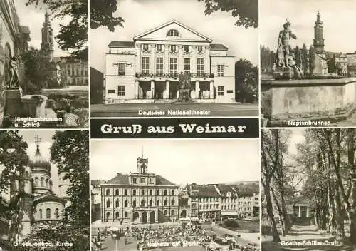 Germany Gruss aus Weimar multi view