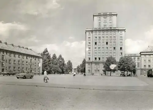 Germany Wismar Hochhaus am Platz des Friedens