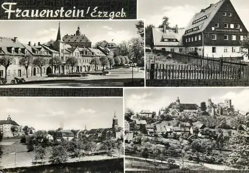 Germany Frauenstein Erzgebirge multi view