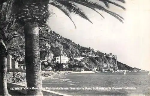 France Menton beach
