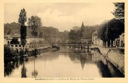 France Loir et Cher > Vendome pont du moulin