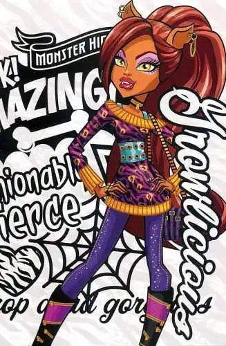 Monster High by Panini 2011 Mattel Inc. card 006 glam