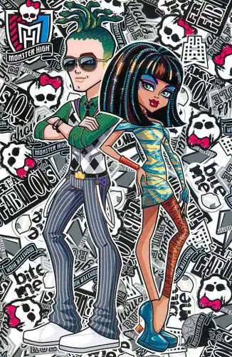 Monster High by Panini 2011 Mattel Inc. card 067 bite me