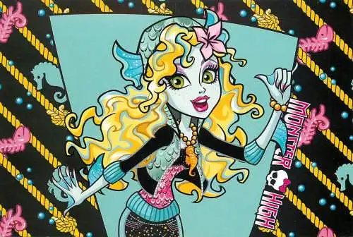 Monster High by Panini 2011 Mattel Inc. 044 blonde