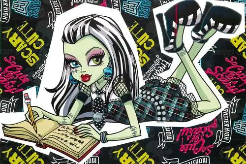 Monster High by Panini 2011 Mattel Inc. 034 study
