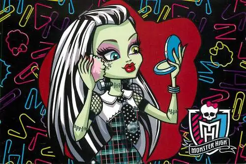 Monster High by Panini 2011 Mattel Inc. 035 makeup