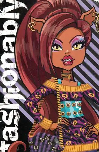 Monster High by Panini 2011 Mattel Inc. fashionably 004