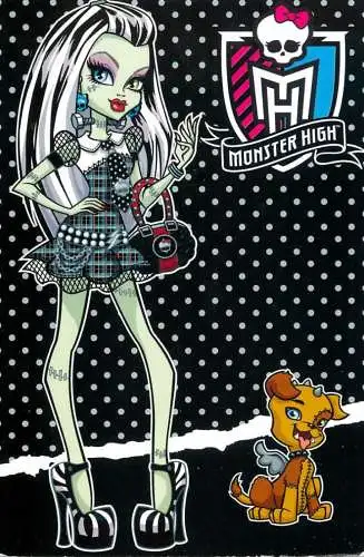 Monster High by Panini 2011 Mattel Inc.heels dog 032