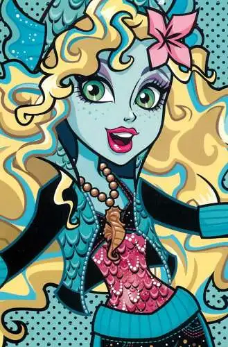 Monster High by Panini 2011 Mattel Inc.blonde hair 039