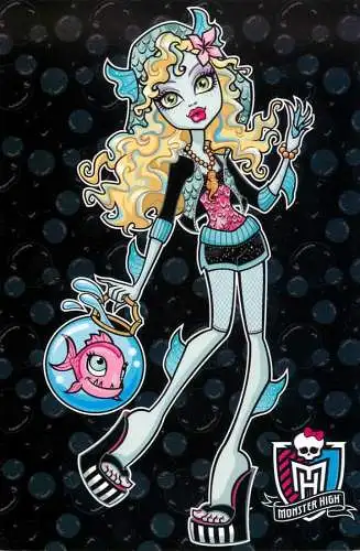 Monster High by Panini 2011 Mattel Inc.blonde hair 042