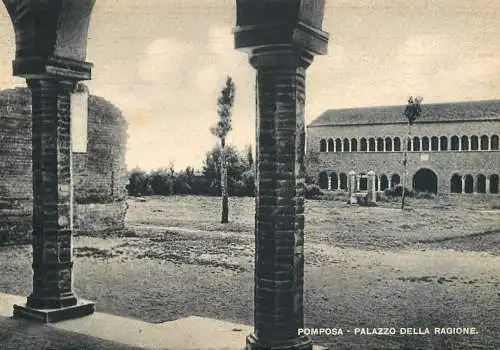 Italy Pomposa Palazzo della Ragione