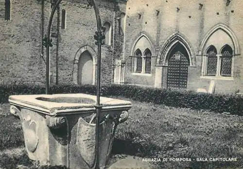 Italy Abbazia di Pomposa Sala Capitolare