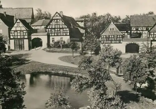 Germany Thuringer Fachwerkbauten Nitschareuth museum