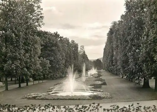 Germany Bad Pyrmont Kurpark Brunnenallee